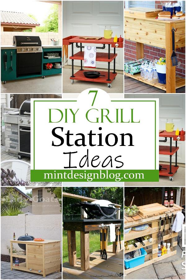DIY Grill Station Ideas 2