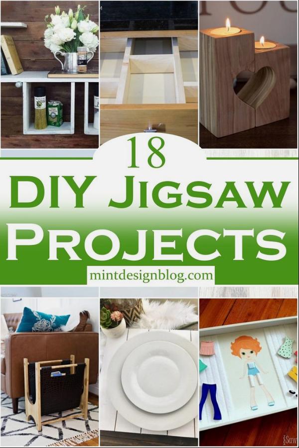 18 DIY Jigsaw Projects For Beginner Woodworkers - Mint Design Blog