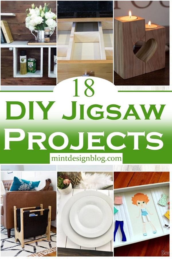 18 DIY Jigsaw Projects For Beginner Woodworkers - Mint Design Blog