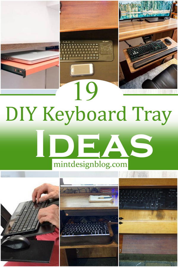 How to Build a DIY Keyboard Stand {Or Flip Top Writing Desk!}