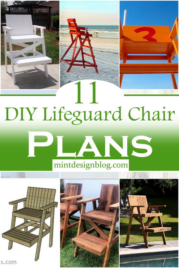 DIY Lifeguard Chair Plans 1