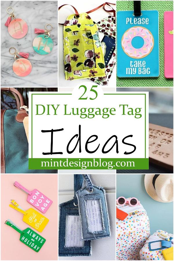 DIY Luggage Tag Ideas 1