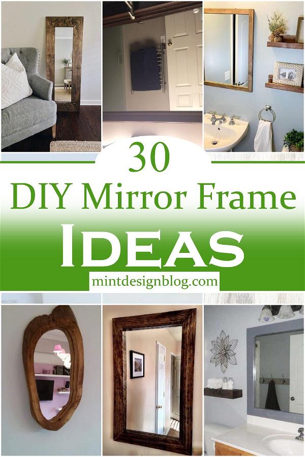 DIY Mirror Frame Ideas 2