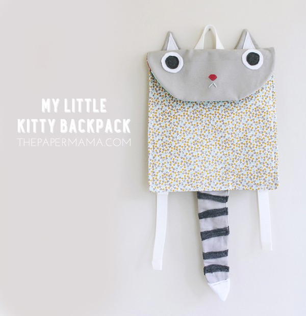 DIY My Little Kitty Backpack