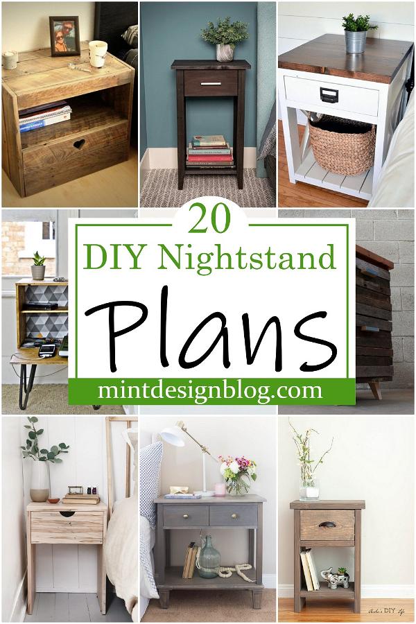 DIY Nightstand Plans 2