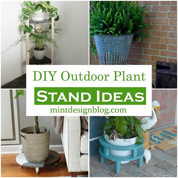 DIY Outdoor Plant Stand Ideas