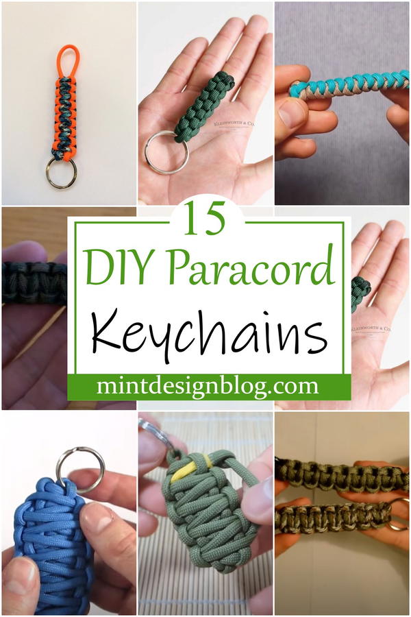 DIY Paracord Keychains 1