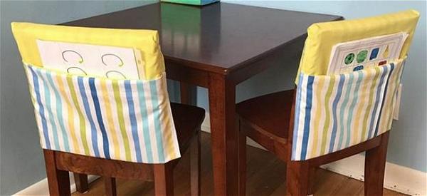 DIY Pocket Chair Covers
