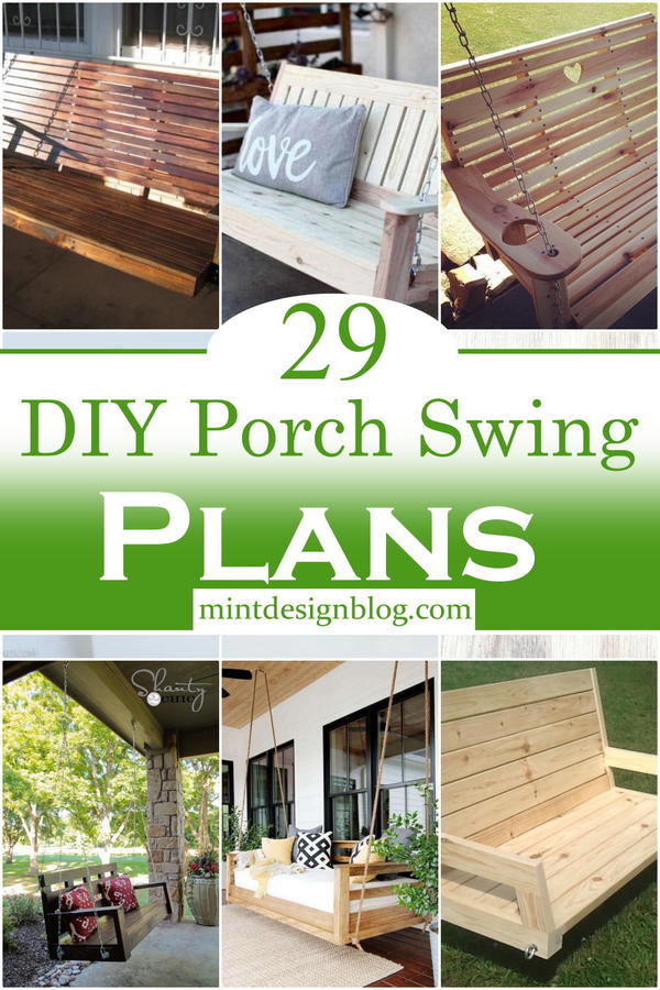 DIY Porch Swing Plans 1