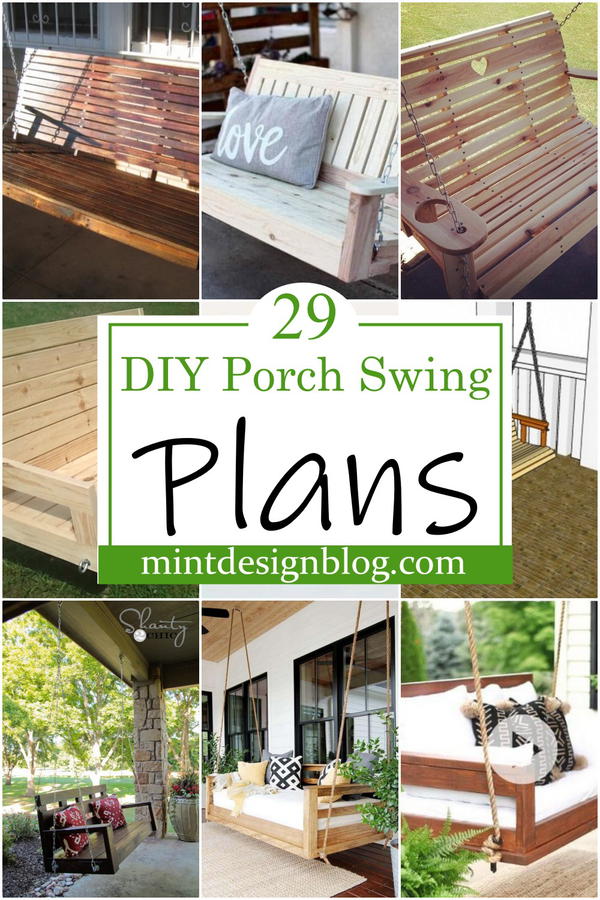 DIY Porch Swing Plans 2