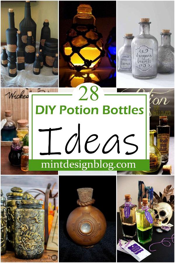 DIY Potion Bottles Ideas 1