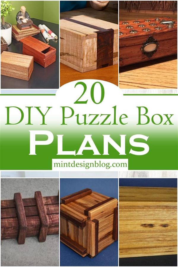 20 DIY Puzzle Box Plans You Can Make Easily Mint Design Blog