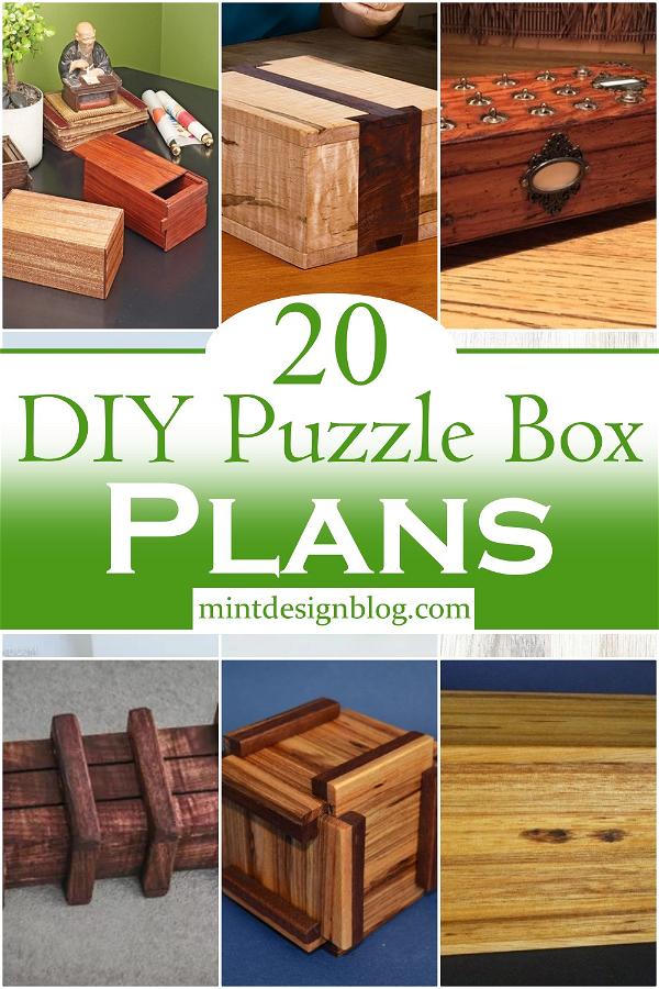DIY Puzzle Box Plans 1