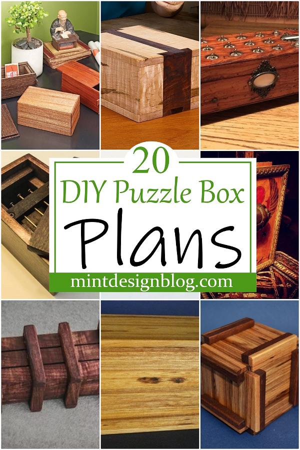 DIY Puzzle Box Plans 2