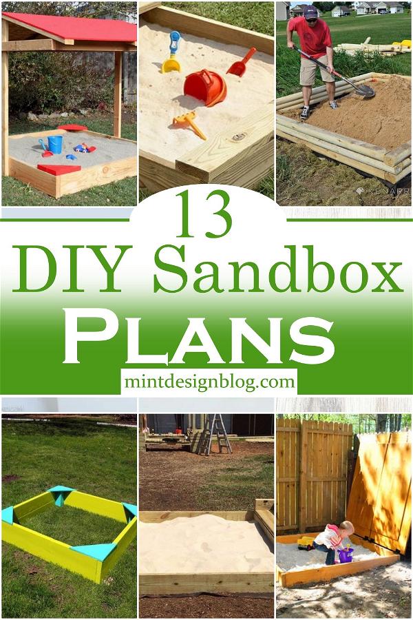 DIY Sandbox Plans 1