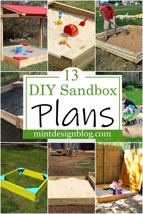 DIY Sandbox Plans 2