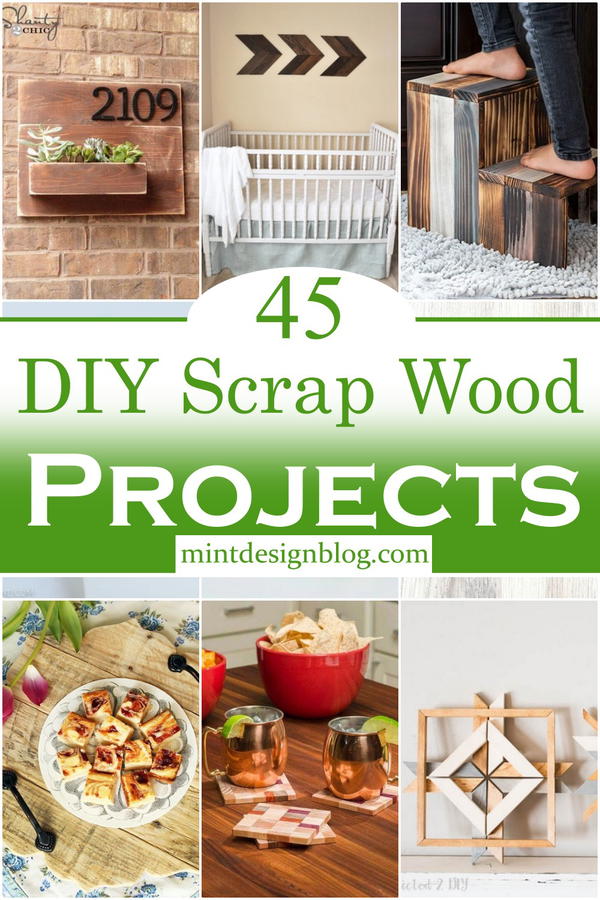 45 DIY Scrap Wood Projects - Clever Wood Reuses For Beginners