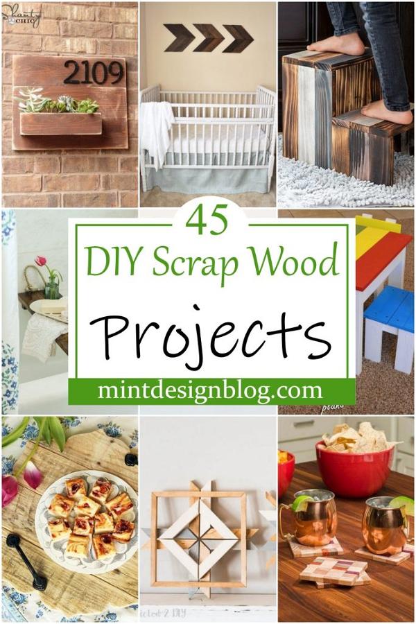 45 DIY Scrap Wood Projects - Clever Wood Reuses For Beginners