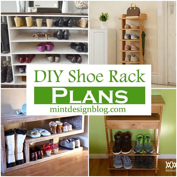 DIY Shoe Rack Plans