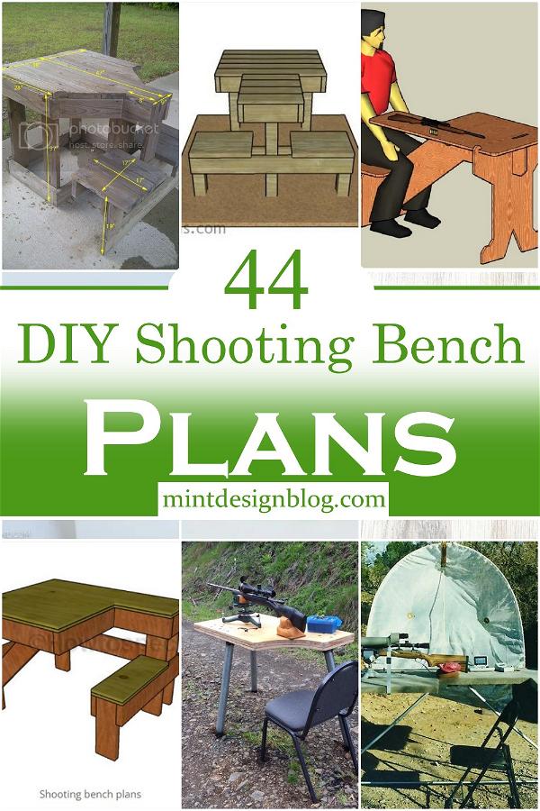 DIY Shooting Bench Plans 1