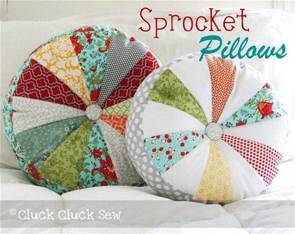 DIY Sprocket Pillow