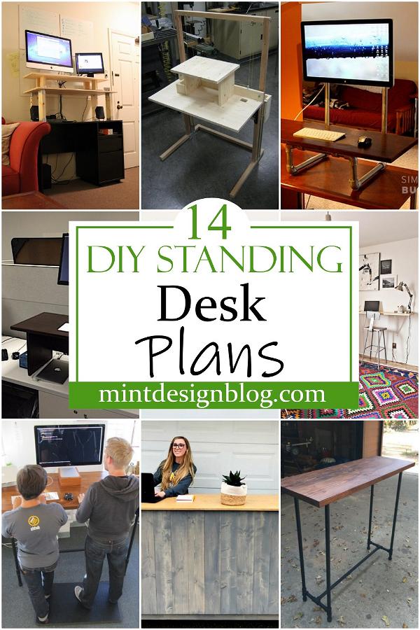 DIY Standing Desk Plans 2