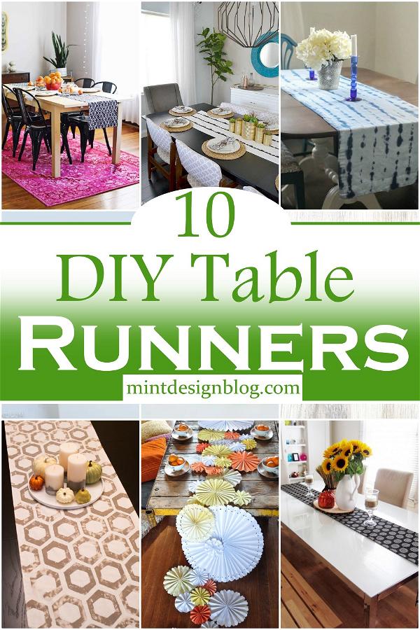 DIY Table Runners 1