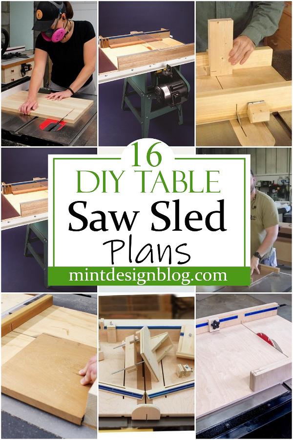 DIY Table Saw Sled Plans 2
