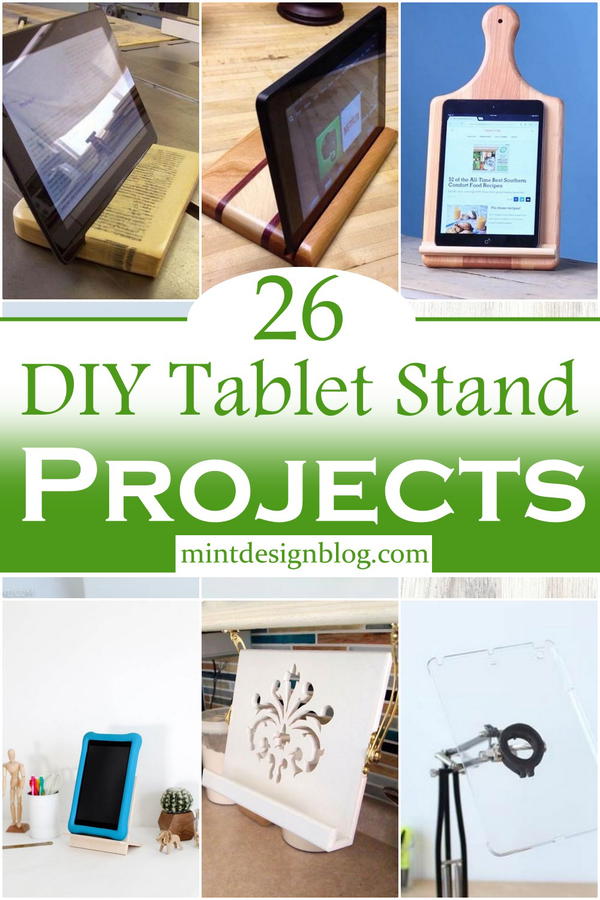 DIY Tablet Stand Projects 1