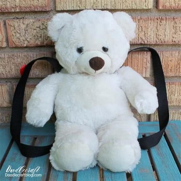 DIY Teddy Bear Backpack