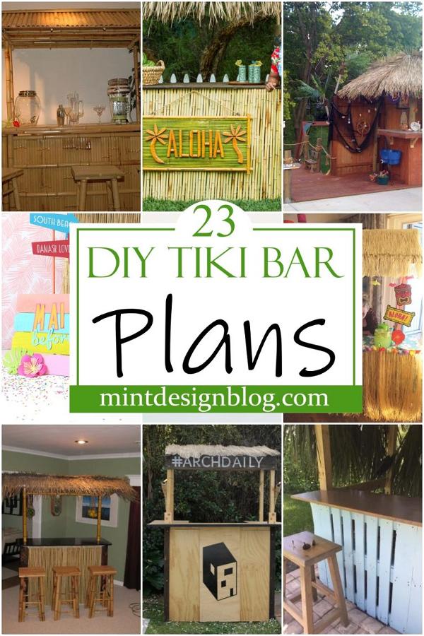 23 DIY Tiki Bar Plans - Mint Design Blog