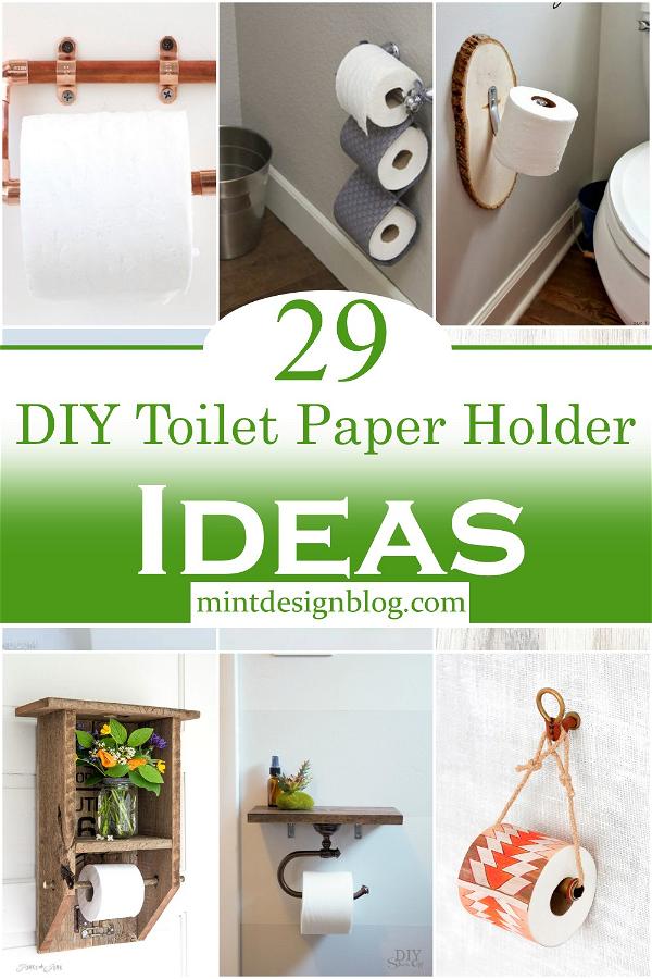DIY Toilet Paper Holder Ideas 1
