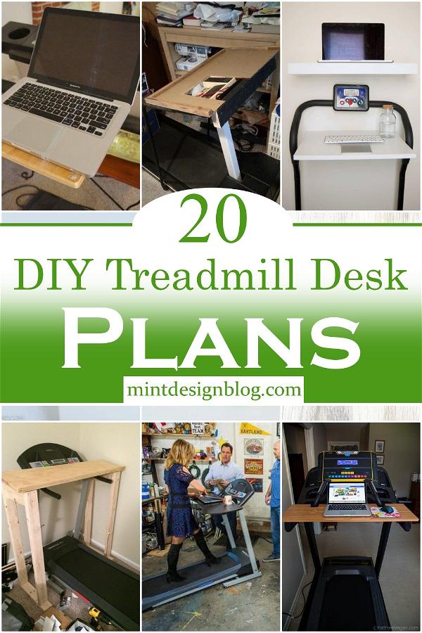 DIY Treadmill Desk Plans 1