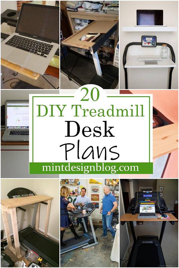 DIY Treadmill Desk Plans 2