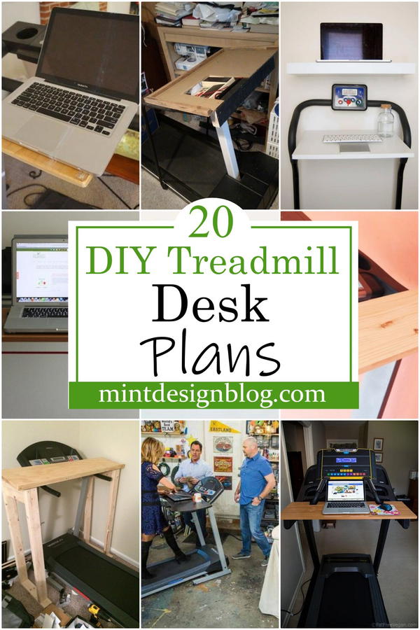 DIY Treadmill Desk Plans 2