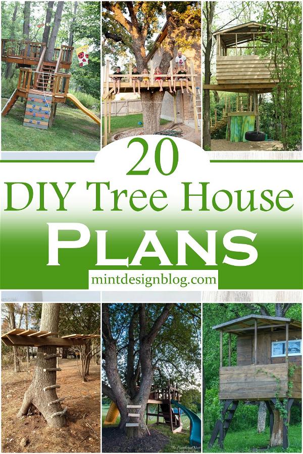 DIY Tree House Plans 1