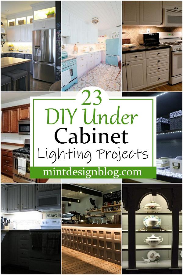DIY Under Cabinet Lighting Projects 1