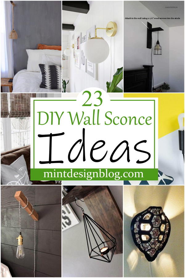 DIY Wall Sconce Ideas 1