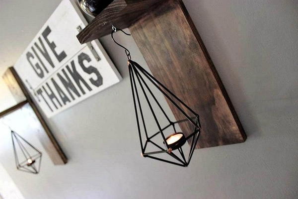 DIY Wall Sconce