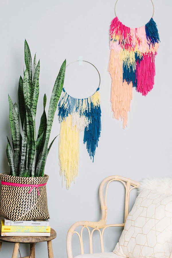 DIY Wall Weaving