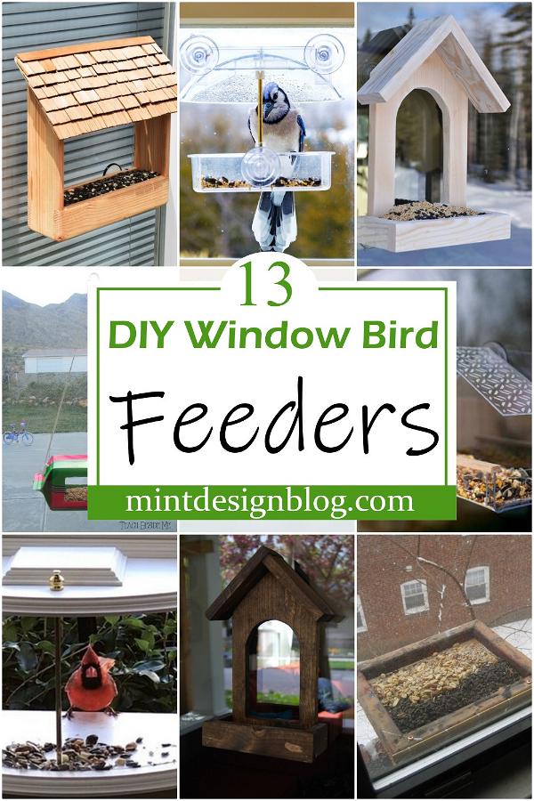 DIY Window Bird Feeders 1