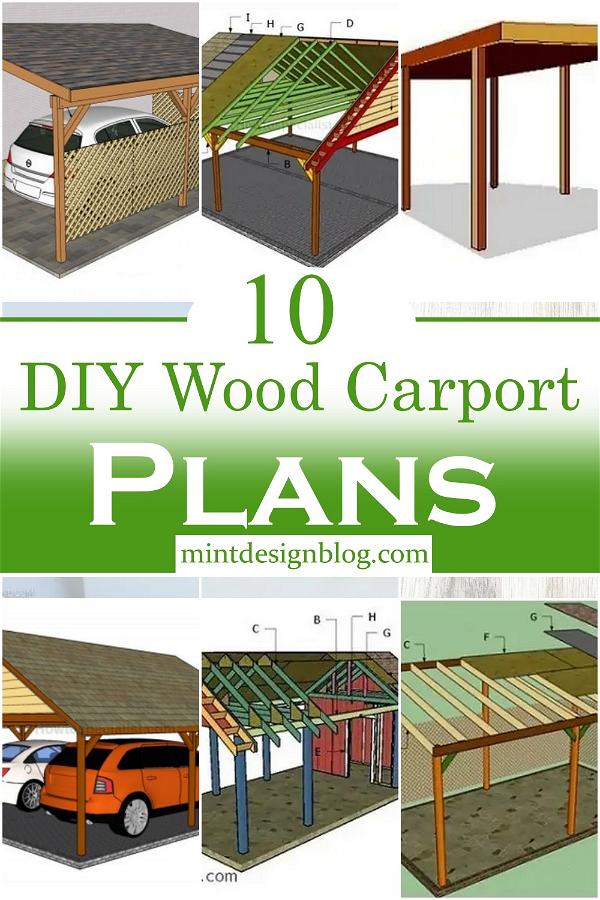DIY Wood Carport Plans 1