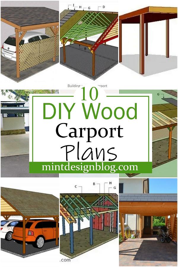 DIY Wood Carport Plans 2