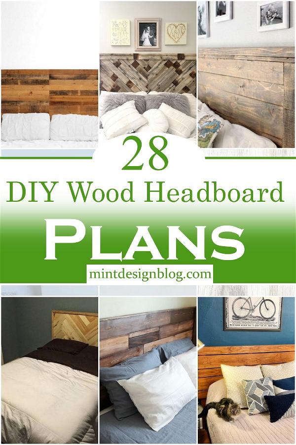 DIY Wood Headboard Plans 1