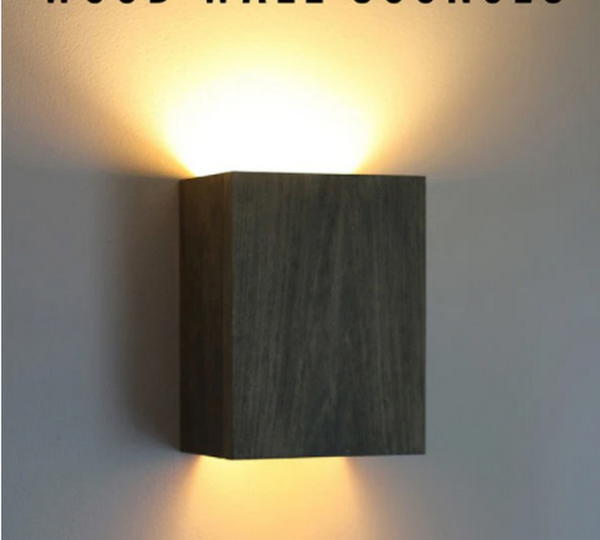 DIY Wood Wall Sconces