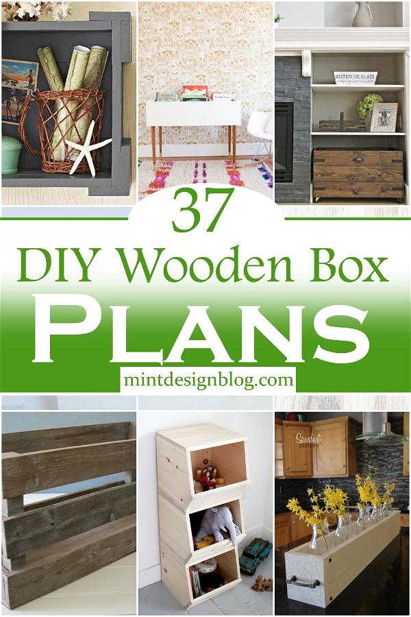 DIY Wooden Box Plans 1