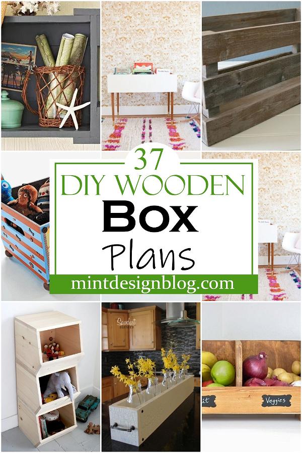 DIY Wooden Box Plans 2