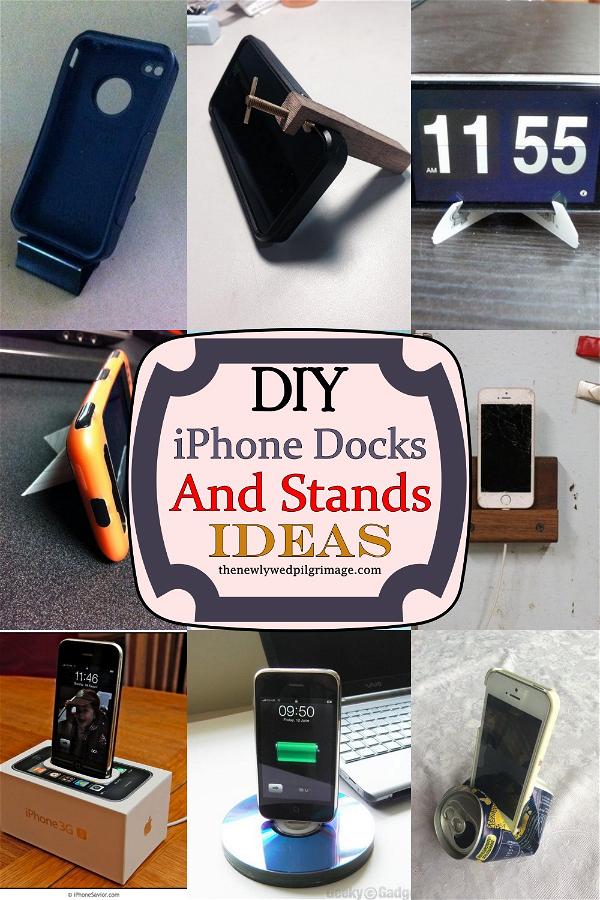 DIY iPhone Docks And Stands Ideas