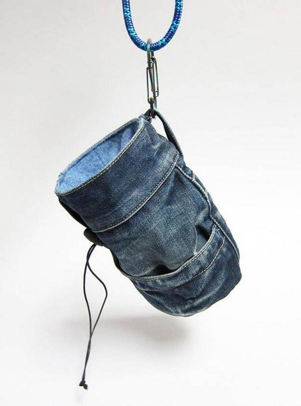 Denim Chalk Bag DIY