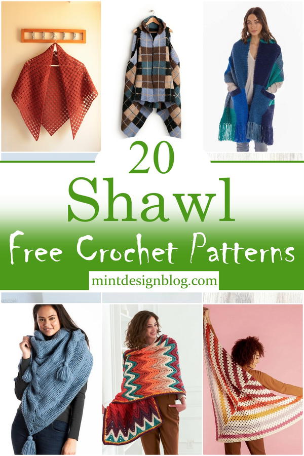 Free Crochet Shawl Patterns 1